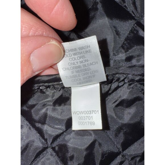 J. Jill Heritage Quilted Vest Black Full Zip Lightweight Classic Casual Size XL - Picture 13 of 13